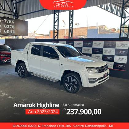 VOLKSWAGEN AMAROK 3.0 V6 TDI DIESEL HIGHLINE CD 4MOTION AUTOMÁTICO